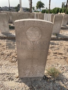 BAGHDAD (NORTH GATE) WAR CEMETERY - BATES, W A